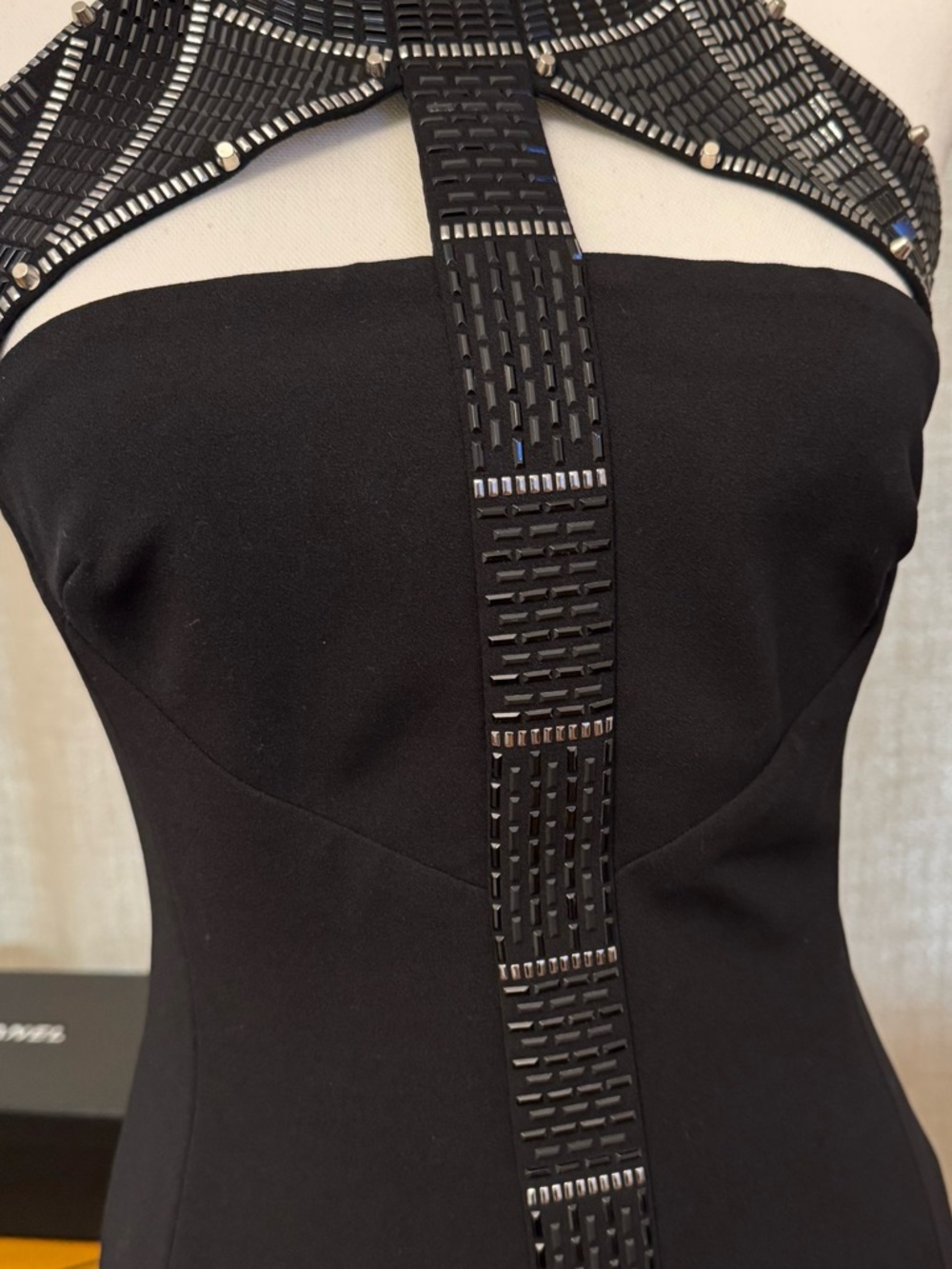 Versace Collection Halter Medusa Dress in Excellent Condition - Picture 3 of 11